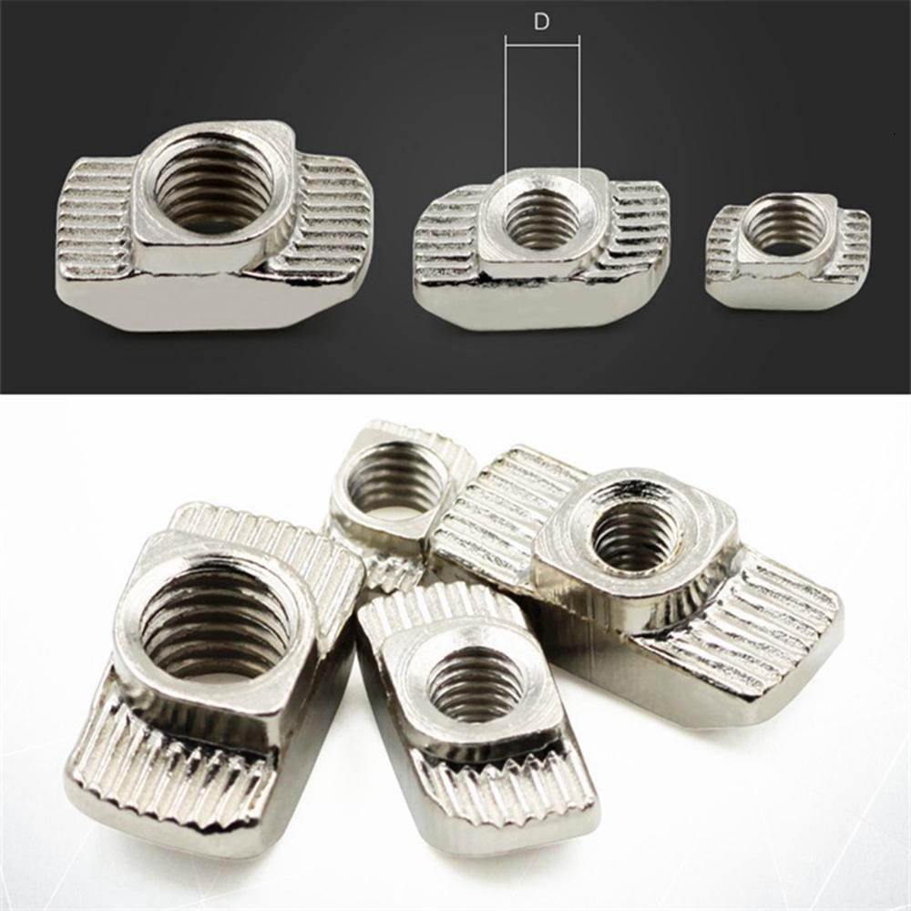 Series Home Improvement T-Slot EU Standard Aluminum Profiles Thread T Nut Nuts Fasteners Hardware