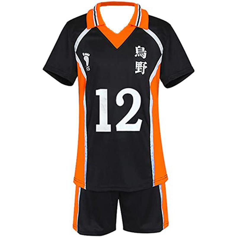 Хайкю!! Костюм для косплея Haikyuu Костюм Волейбольного клуба старшей школы Карасуно Хината Шоё Кагеяма Тобио Спортивная форма Джерси