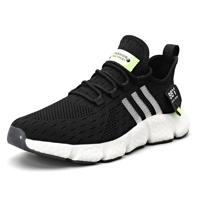 Мужская обувь, летняя дышащая модная обувь, тонкая повседневная сетка с тонкими беговыми светильниками Alpha Coconut