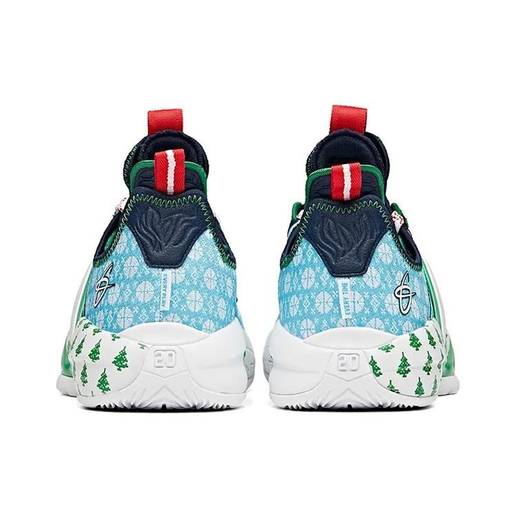 Anta GH2 'Christmas' Textile , TPU Cushioning Slip Resistant Abrasion Resistant Breathable Support Low top (Unisex) Basketball Shoes