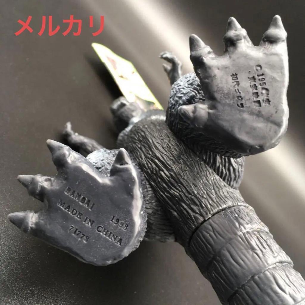 Б/у [С бирками/В хорошем состоянии] Bandai Toho Kaiju Series Первый Годзилла G-15 Мягкий винил