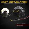 Angel Eye Fog Light For Ford Focus Fusion Fiesta Ranger C-Max Transit Tourneo EcoSport Edge Car DRL Fog Driving Lamp LED Lens
