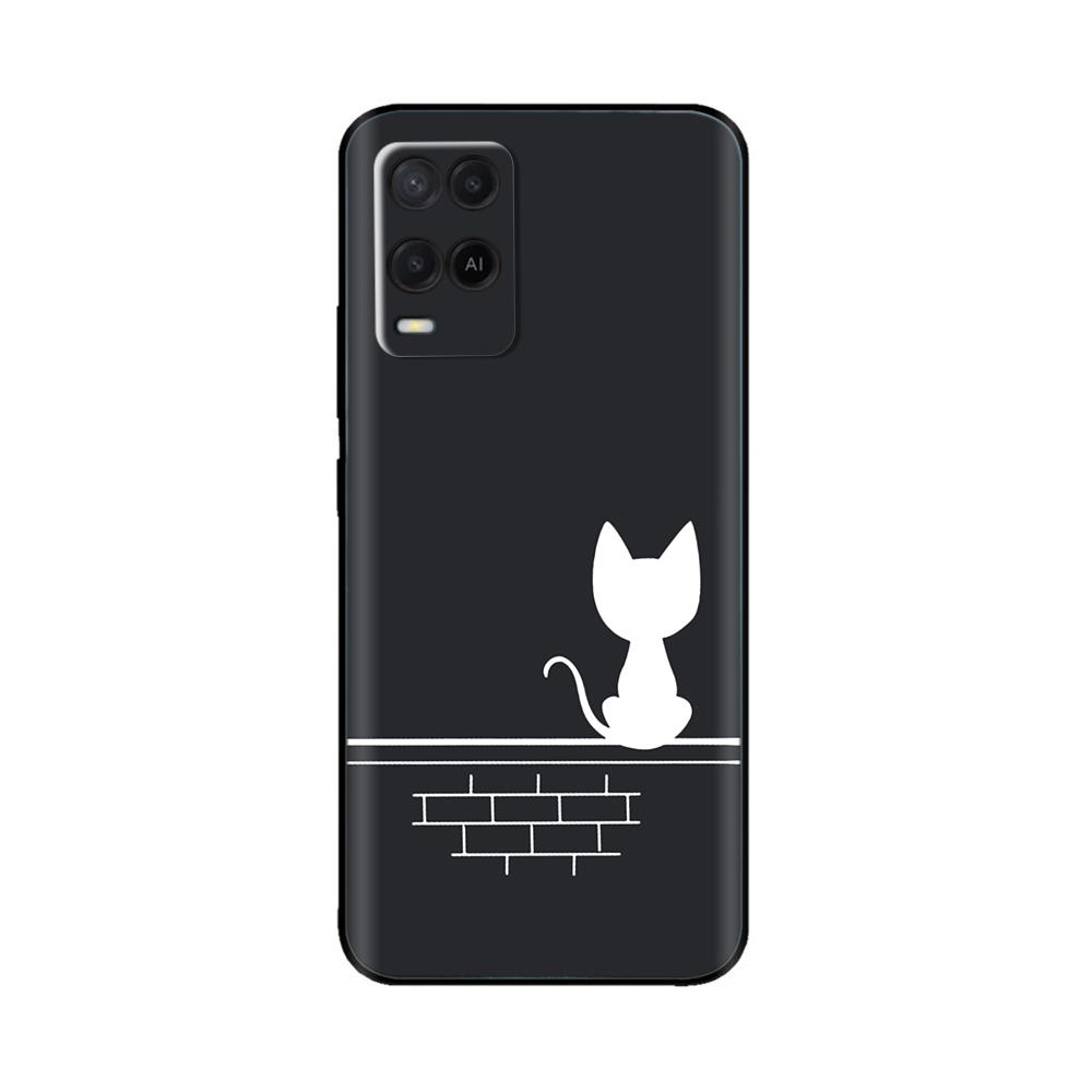 Для Oppo A54 A74 Чехол Мягкий Черный Силикон ТПУ Задняя Крышка Телефона для Oppo A54 4G CPH2239 A54 5G CPH2195 A74 4G 5G Чехол Крышка Coque