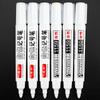 1Pc Waterproof Oil Permanent Marker Pens White Color Painting Drawing Pen Set