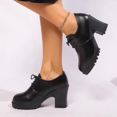 Женские дизайнерские трендовые элегантные туфли-слипоны с закрытым носком, женские удобные летние туфли на толстом каблуке и высоком каблуке 2024, обувь для женщин