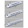 Kids DIY Simulation High Speed Railway Train Toy Car Electric Sound Light Model Train Educational Toys For Boys Girls Gift