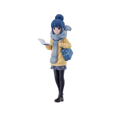 POP UP PARADE Yurucamp Сима Рин Пластиковая Раскрашенная Полная Фигурка M04315 Без Масштаба