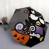 1pc Halloween Frankenstein Automatic Opening Umbrella - Portable Tri-Fold Design with 8-Bone Iron Frame, Perfect for Outdoor Use, Festive Gift for Fan