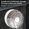 Stainless Steel Roof Floor Drain Downpipe Strainer Leaf Debris Trap Balcony Drainage Cover Anti-blocking Rain Pipe Cap