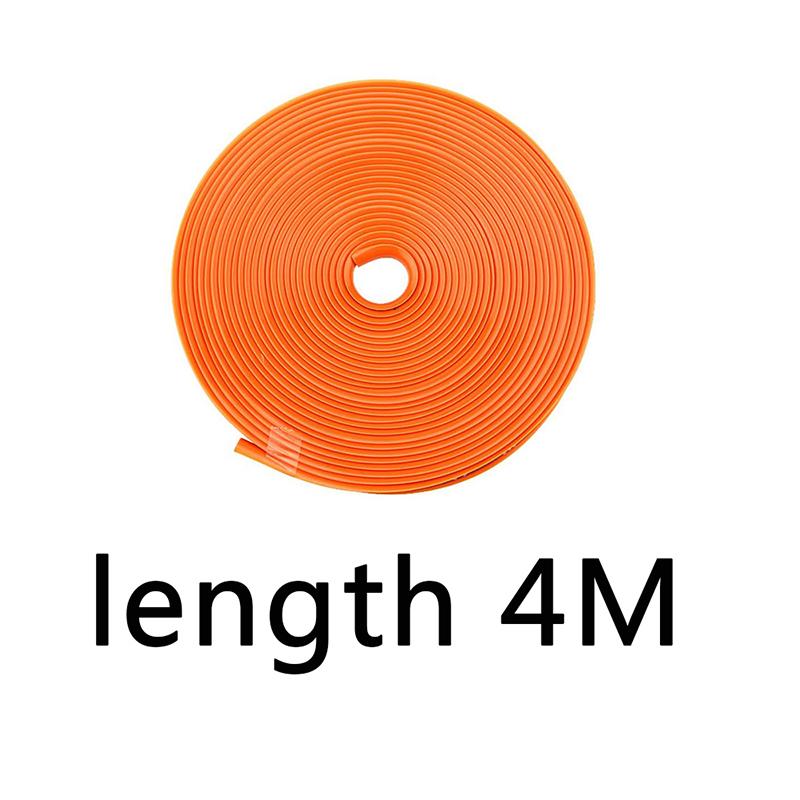 Защитная полоса для автомобильного обода 4M / 8M, яркая матовая наклейка на автомобильное колесо, декоративная полоса для автомобильного обода