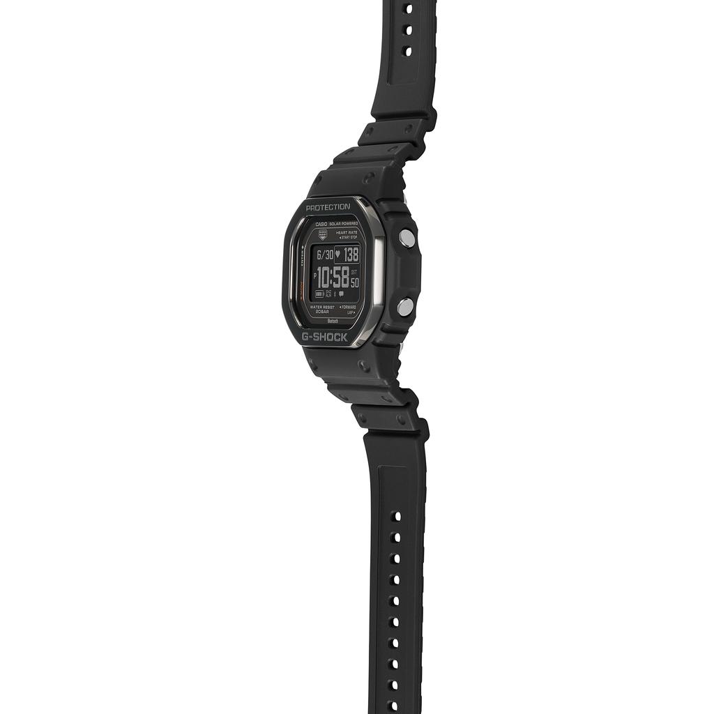 Casio Мужские цифровые кварцевые часы из нержавеющей стали DW-H5600MB-1, водонепроницаемость 200 м, ударопрочные