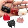 1:12 Dollhouse Miniature Handbag Chain Bag Shoulder Bag Purse Doll Decor Toys