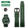 Силиконовый ремешок с быстрой заменой 20 мм 22 мм 24 мм Для Seiko 5 Mido Omega Seamaster Резиновый ремешок для часов Водонепроницаемый Спортивный ремешок Браслеты