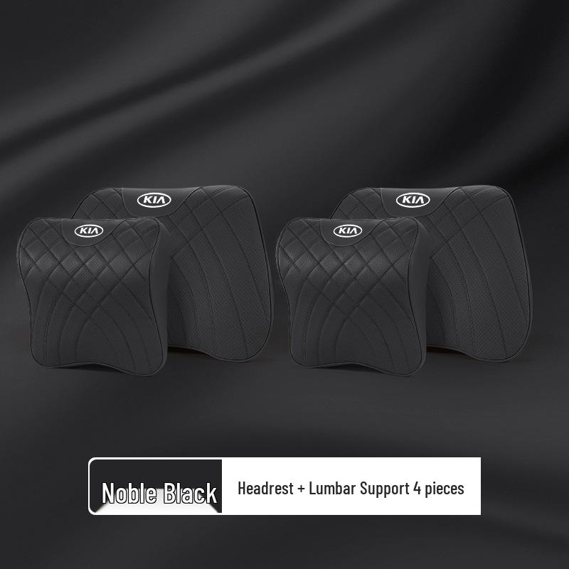 Kia Headrest & Lumbar Support Pillow Set for KX3/KX5/KX7