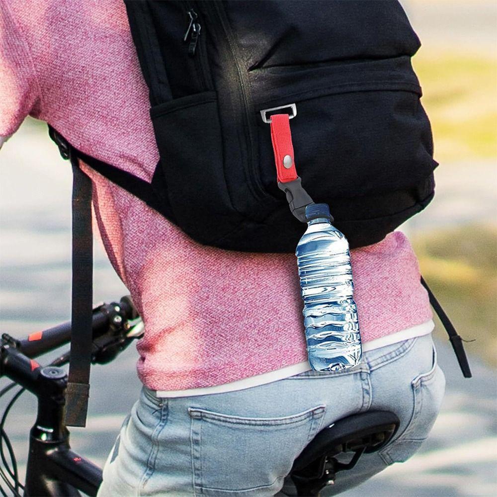 Hanging Clasp Water Bottle Buckle Holder Webbing Backpack Bottle Hanger Water Bottle Hook  Outdoor