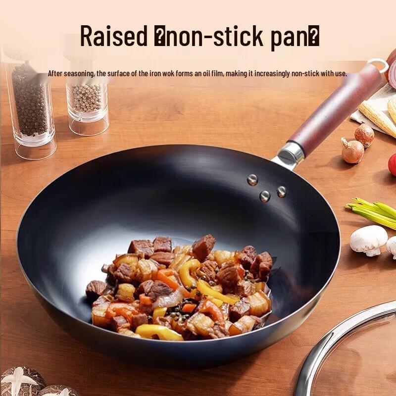 SUPOR 32см Чугунный Вок без покрытия