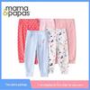Mamaspap Kids' Весна/Осень Домашняя Одежда: Подарочная коробка из 5 разноцветных детских брюк - Доставка через границу