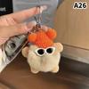 Hairball Small Coal Ball Elf Key Chain Cute Bag Pendant Female Pendant Small Monster Keychain Doll