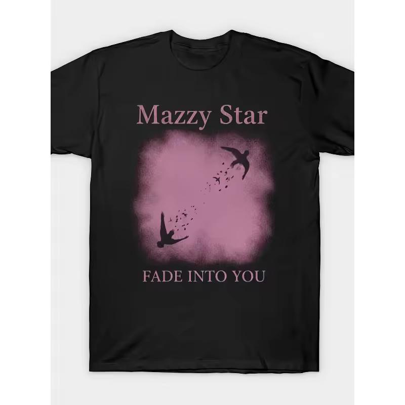 Mazzy Star T shirt Men's Hip-hop Style Shirt Y2K Cotton Hip-hop T shirt Suitable for Both Men and Women Summer New Style