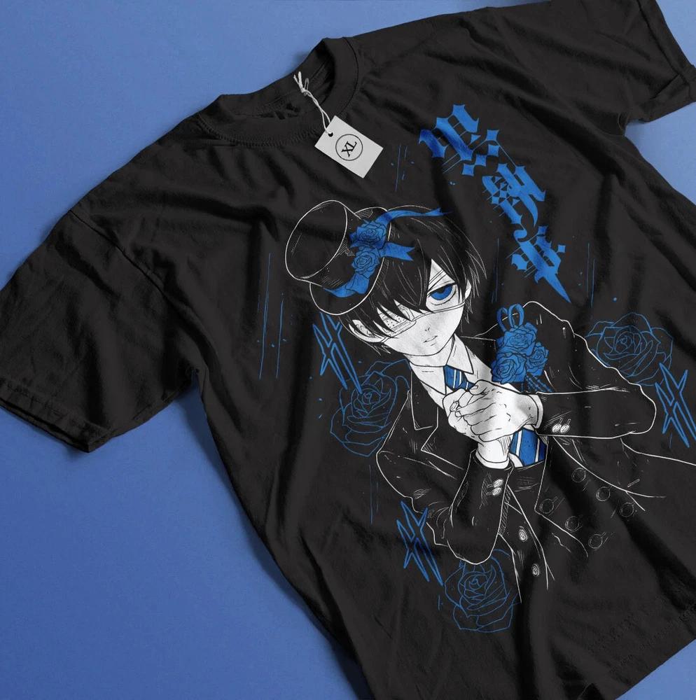 Black Butler TShirt Ciel Phantomhive TShirt Sebastian Michaelis Tshirt