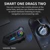 Y10 Pro Max Гарнитура для мотоциклетного шлема Bluetooth 5.3 Громкая связь Водонепроницаемость IPX6 2000 мАч Беспроводные мото-наушники Поддержка голоса