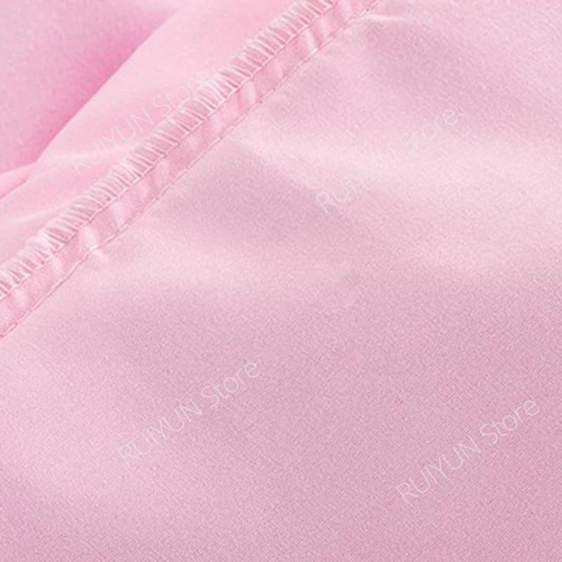 Кружевная юбка с цветочной вышивкой. Юбка принцессы с рюшами. Нескользящий наматрасник. Простыня. Домашний чехол на кровать. Покрывало.