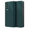 Роскошный кожаный чехол для телефона Samsung Galaxy Z Fold 4 3 2, чехол с слотом для карт и подставкой, задний чехол можно разделить