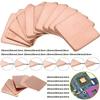5Pcs  0.3mm-2mm Thickness  Laptop Copper Sheet Plate Strip Shim Thermal Pad Heatsink Sheet For GPU CPU  Chip RAM Cooling