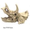 Dinosaur Resin Skull Aquarium Decoration: Fish Tank Ornament & Water Plant Landscaping