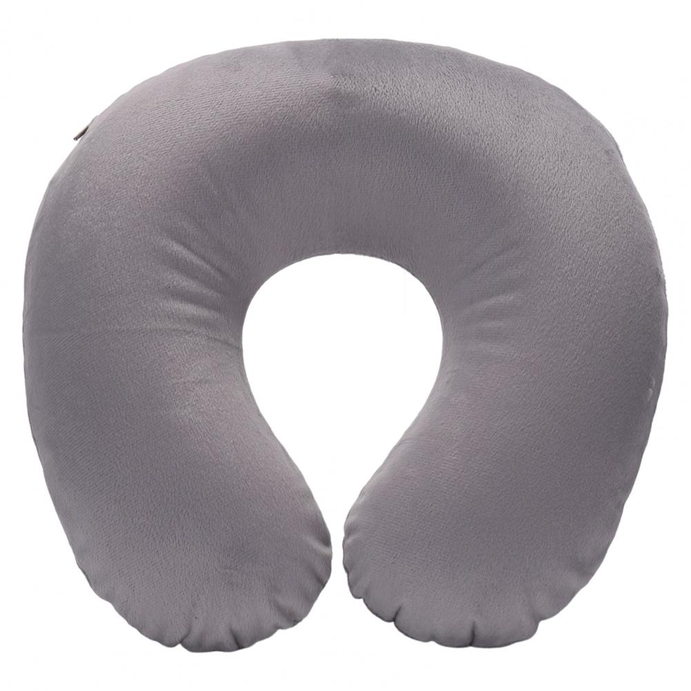 U-shaped Neck Pillow Inflatable Memory Foam Fatigue Relief Travel Pillow Flight Headrest Sleep U-shaped Cushion for Plane