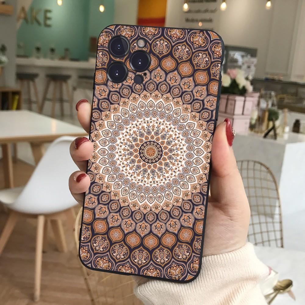 Персидский ковер Цветочный узор Чехол для телефона Для iPhone 15 14 11 12 13 Mini Pro XS Max Чехол 6 7 8 Plus X XR SE 2020 Funda Оболочка