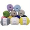 6pcs 300g/10.56oz Merino Wool Yarn Knitting Crochet Yarn Premium Vibrant Yarn Bundle for Blankets Scarves Luxury Handicraft Supplies Machine Washable