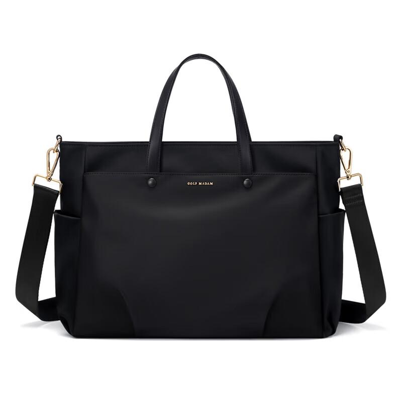 GOLF (GOLF) Laptop Bag for Women, 14-Inch Handheld Notebook, Apple Huawei Shoulder Crossbody Bag, Business Briefcase for Travel And Commuting
