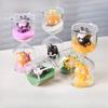 Egg Party Baby Bear Hourglass Decoration Household Decoration Cartoon Children Timer 5/15/30/45 Minutes Time Simple Quicksand