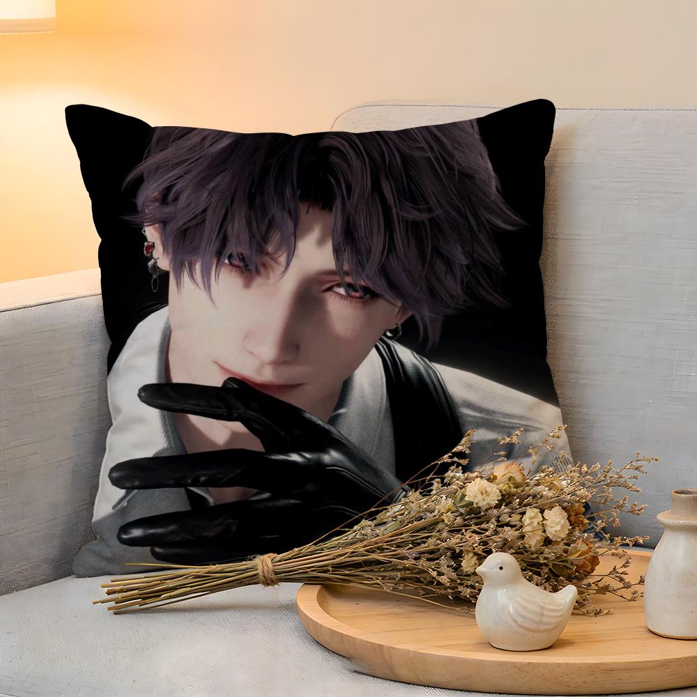 Cushion Cover Linen SkinFriendly Soft Decorative Case For Sofa Home Decor Hot Game Love And Deepspace Pillow cover