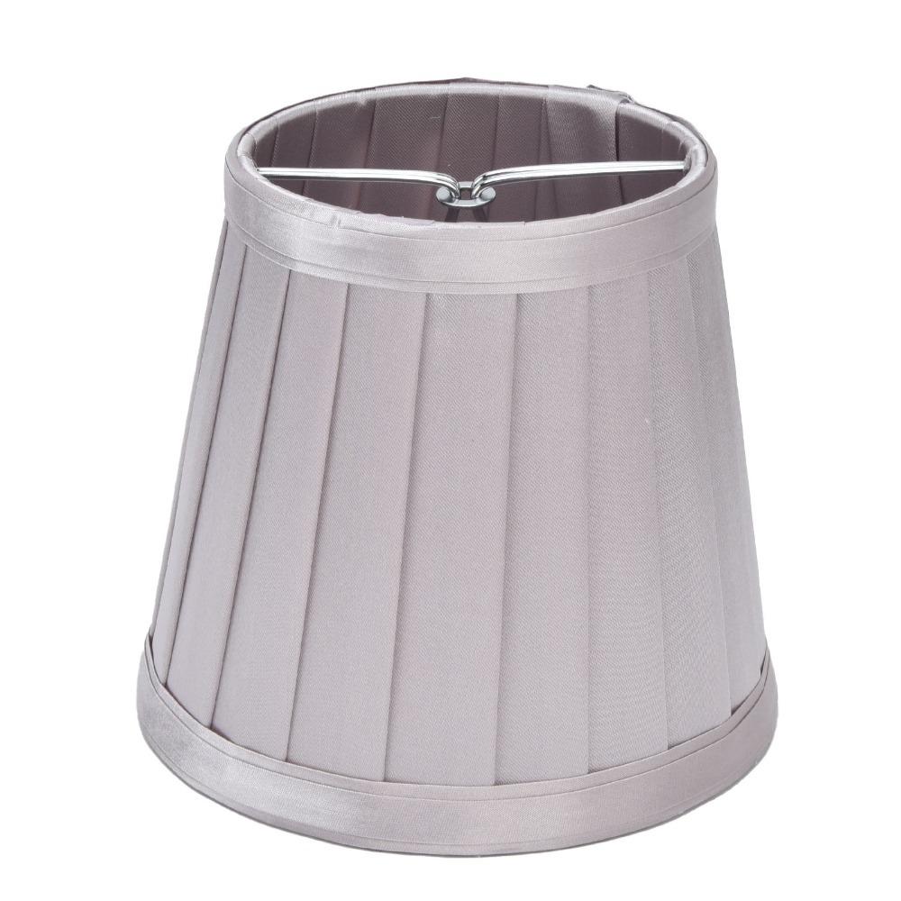 2PCS Fabric Table Lampshade Clip On Design Modern Simple Lampshade Clip On Lampshade  Pendant Light