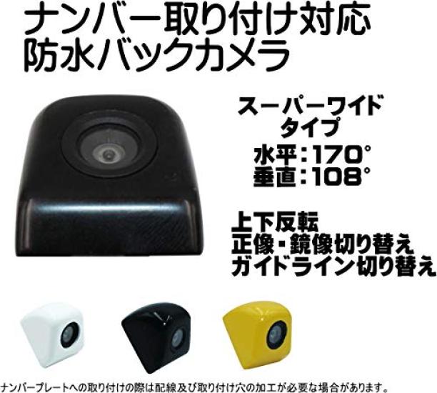 Caracces Камера заднего вида для номерного знака Оригинальная 12В CB906, Монтируемая, Компактная, Тип, Послепродажная, Совместимая, (белый)