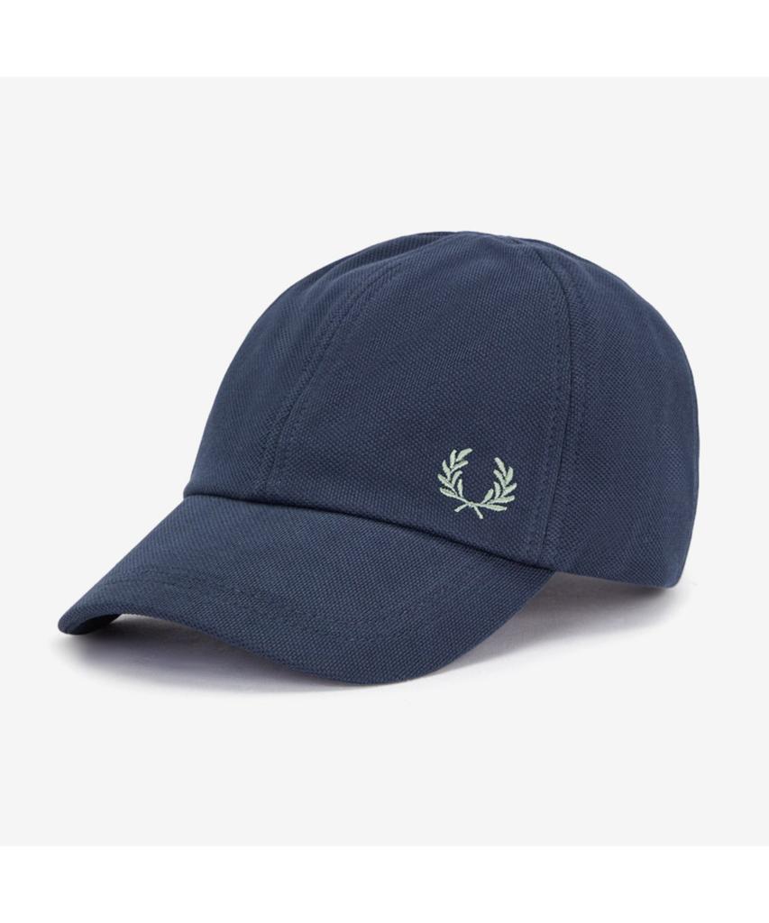 Fred Perry Классическая кепка Пике - Темный Военно-воздушный/Лавровый Cfpu2536726-Z65
