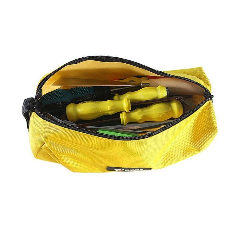 Сумка-органайзер для сверл по металлу 1680D Oxford Canvas Hand Tool Bag Zipper Pouch Drill Bit