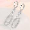 Lindon Zircon Copper Alloy Earrings Drop Earrings For Women Wedding Party Gifts