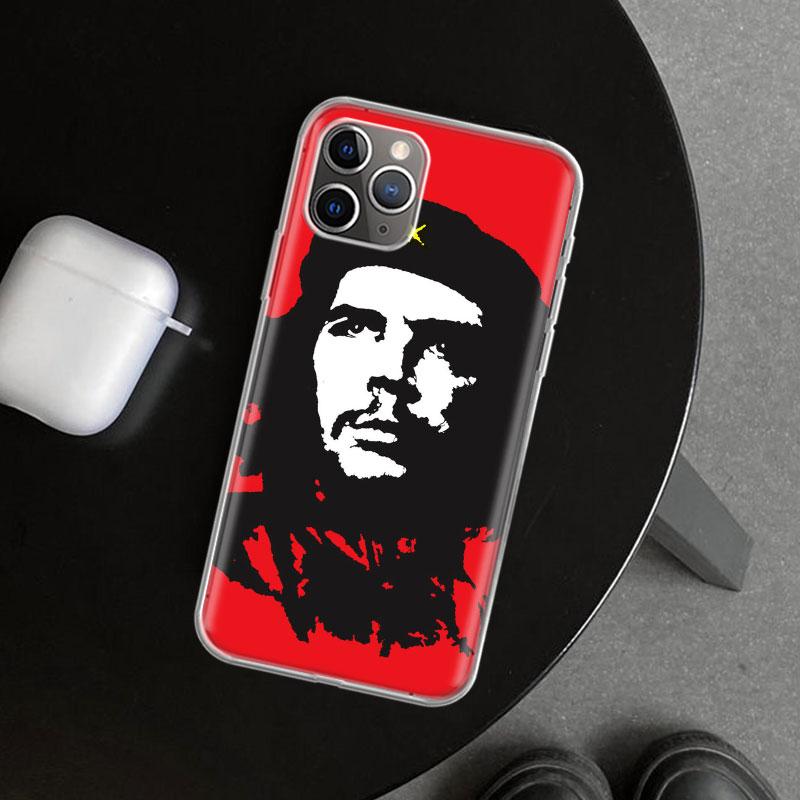 Че Гевара Сигарета Чехол для Телефона для iPhone 11 12 13 Mini 14 15 Plus 16 Pro Max 17 Air 7 8 + SE Арт Индивидуальный Fundas 11 12