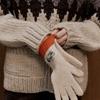 Diaalto ROUBAIX KNIT GLOVES_BEIGE