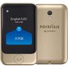 POCKETALK S AI-переводчик с 2-летним глобальным общением, поддерживает более 70 языков, Золотой (PTSG)