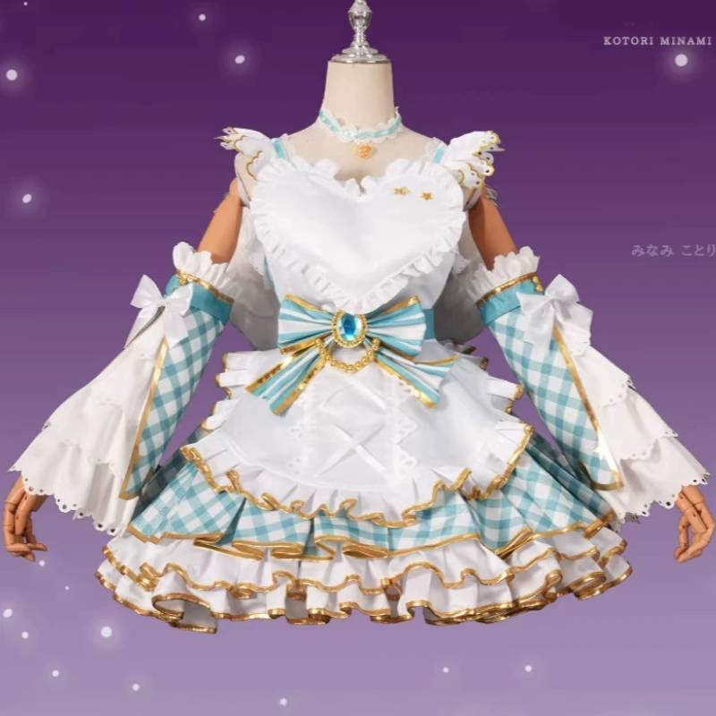 Косплей костюм Котори Минами из Love Live с крыльями для игры, аниме, ролевых игр