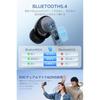 Earphones Bluetooth Wireless Earphones [2024 Next Generation Bluetooth5.4 Earphones] Bluetooth LCD Display Remaining Capacity Display ENC Noise