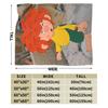P-Pumuckl Super Warm Blanket  Kids Plush Throw Blanket Graphic Couch Chair Flannel Bedspread Sofa Bed Cover