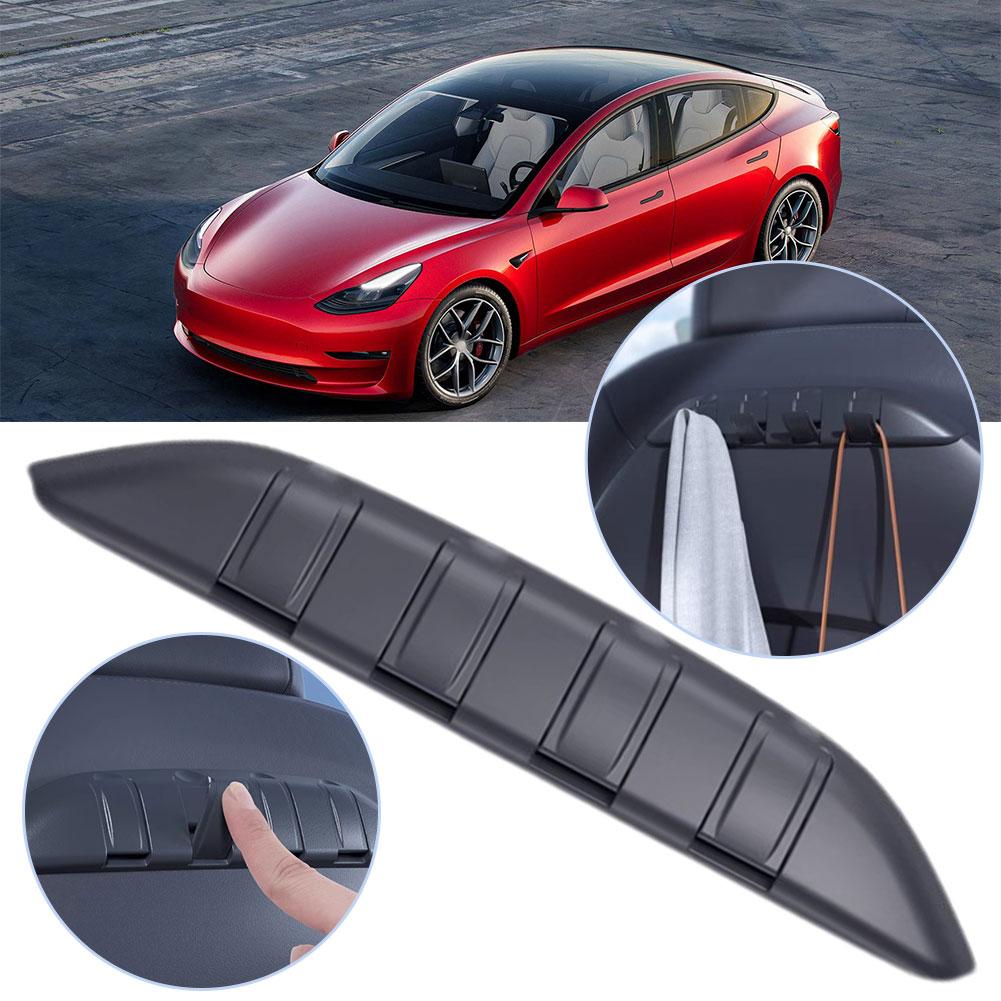 Car Rear Seat Hook For Tesla Model Y 3 3+ with 4 Hooks Bag Umbrella Hanger Organizer Car Interior Accessories J5Z8