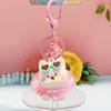 Charming Swim Resin Ring Keychain For Pool Parties With Fun Dog Bear Styles Panda