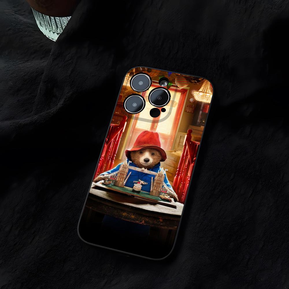 Cute P-PaddingtonS BearS Phone Case Funda For Iphone 14 17 13 15 11 16ProMax 12 Pro Max Mini Xr Xs X 7 8 Plus Covers