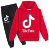 Fashion Children's Fashion Clothes Printed Hoodie + Pants Suit Leisure Sports Suit 100cm-170cm